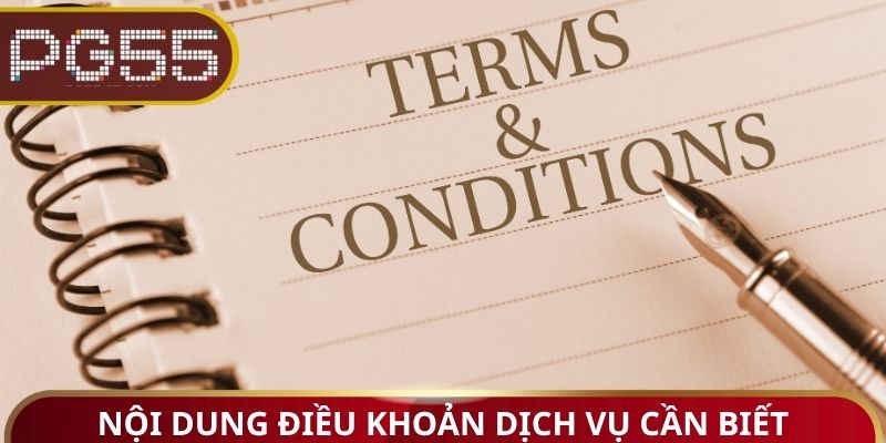 Nội dung điều khoản dịch vụ mà người chơi cần biết
