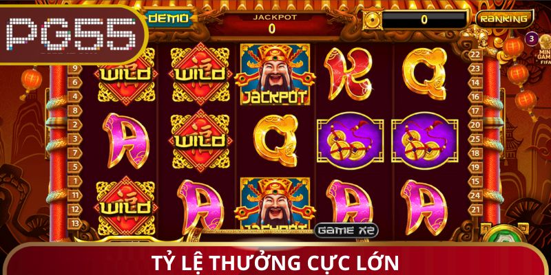 Tỷ lệ thưởng cực lớn